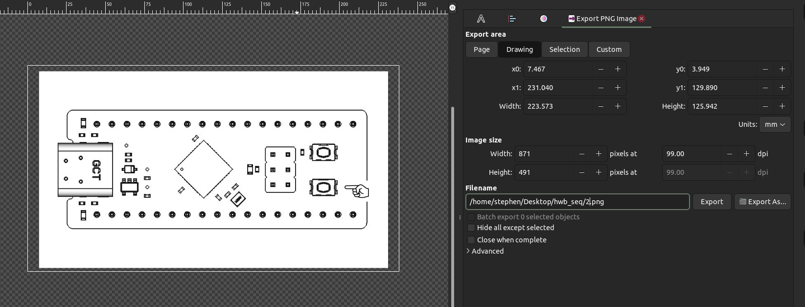 Image showing how to create subsequent frames by adding and new images overtop of the first frame